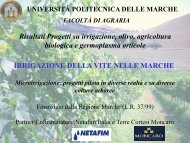 Presentazione di PowerPoint - Marche Agricoltura