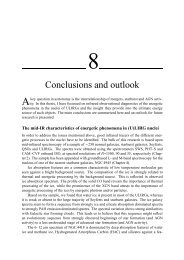 Conclusions and outlook - IRS, The Infrared Spectrograph