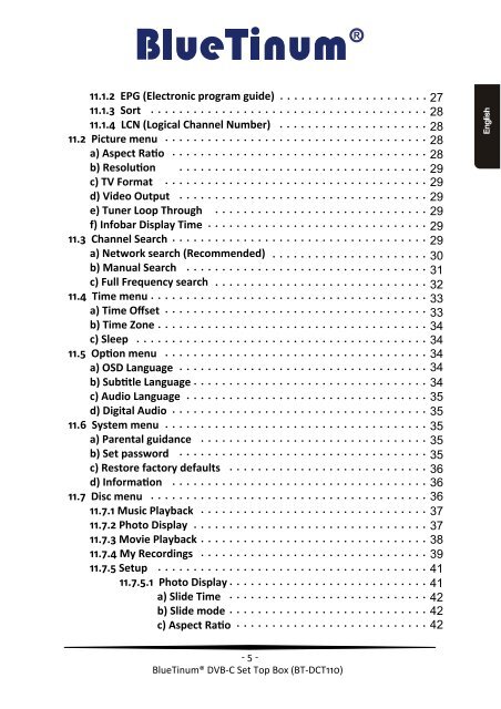 Bluetinum Dansk Manual 1