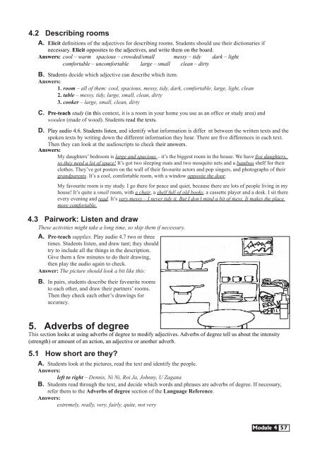 General English Pre-Intermediate Modules 1-4 Teacher's Guide (2.1 ...