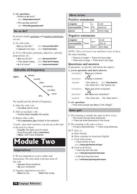 General English Pre-Intermediate Modules 1-4 Teacher's Guide (2.1 ...