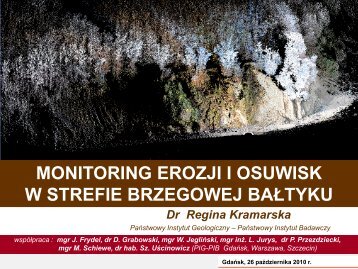 monitoring.pdf - PaÅstwowy Instytut Geologiczny