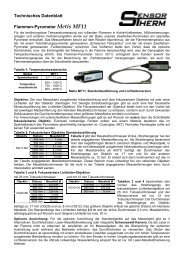 Metis MF11 - Sensortherm GmbH