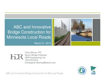 Presentation (PDF) - Accelerated Bridge Construction Center