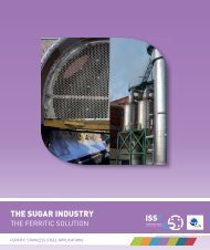 ISSF The sugar industry The Ferritic Solution - International ...
