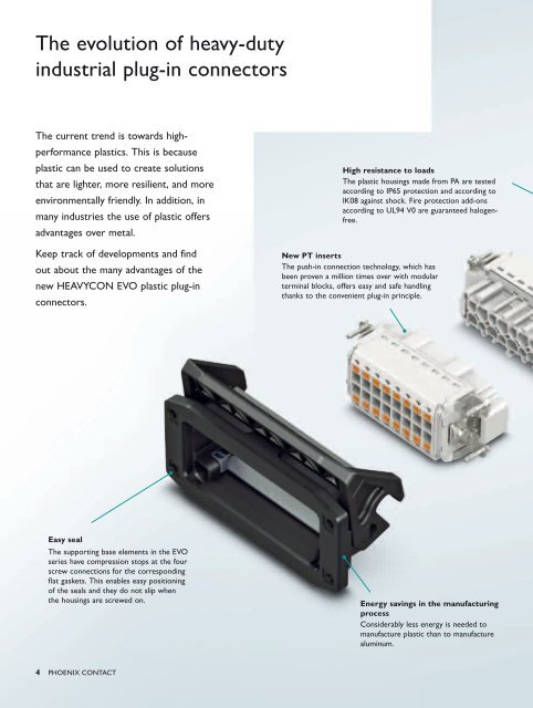 Industrial plug-in connectors - Phoenix Contact