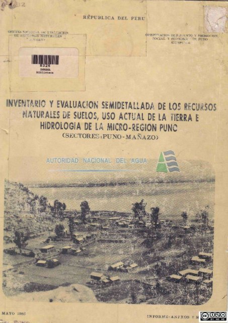 hidrologÃ­a de la micro .region puno - Autoridad Nacional del Agua