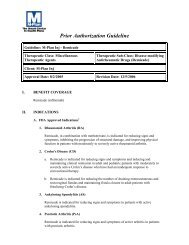 Prior Authorization Guideline - OptumRx