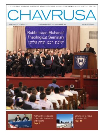 Southfield, MI Page 18 - YU Torah Online