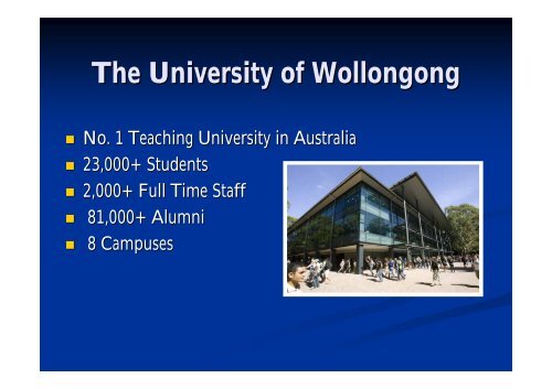 Holly Dongqing Zhu University of Wollongong - aair