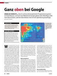 Ganz obenbei Google HäNdlEr-WEbsitE - pixelconcept GmbH