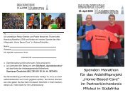 Flyer Marathon Sponsorenlauf HH neu