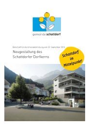 Kommunale Botschaft - Gemeinde Schattdorf