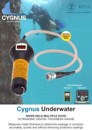 Cygnus Underwater - Cygnus Instruments