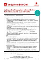 InfoDok 444: Vodafone ReiseVersprechen: nehmen Sie Ihren Tarif ...