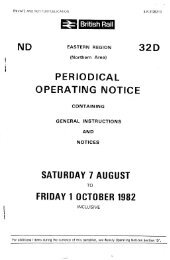 ND PERIODICAL OPERATING NOTICE SATURDAY ... - Limit Of Shunt