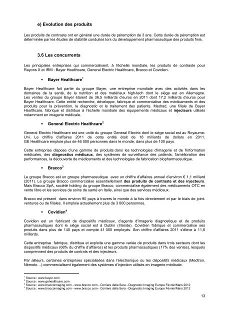 Consultez le Document de RÃ©fÃ©rence 2012 - Guerbet