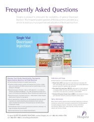 Single Vial Docetaxel Injection - ION Solutions