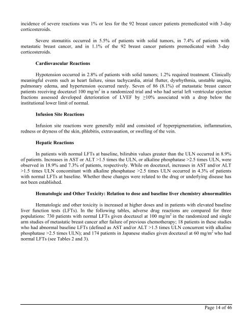 Single Vial Docetaxel Injection - ION Solutions