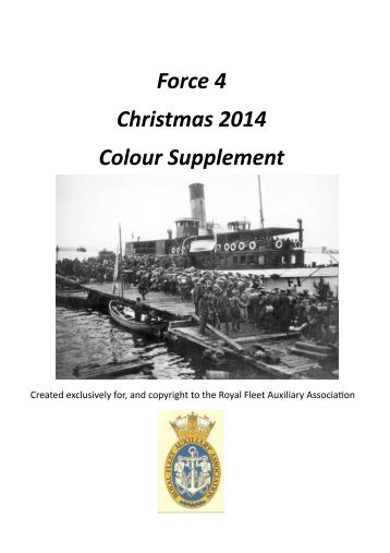 Force 4 Christmas 2014 Colour Supplement