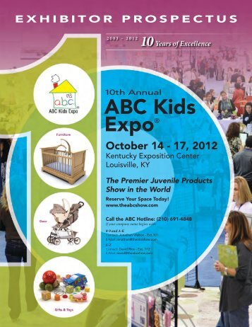 Exhibitor Prospectus - ABC Kids Expo