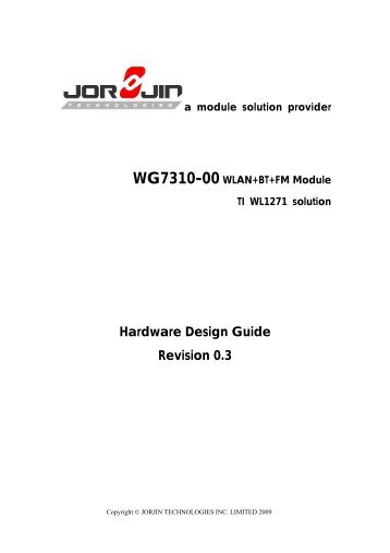 Hardware Design Guide Revision 0.3 - elinux