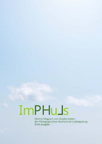 1. Ausgabe - ImPHuLs