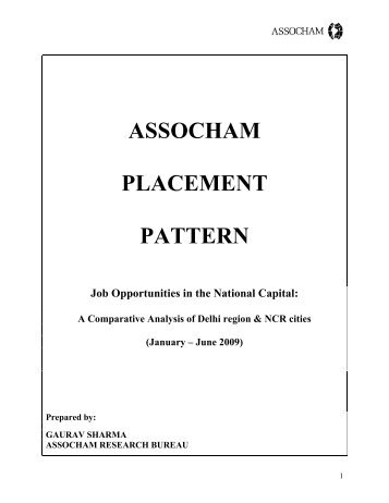 ASSOCHAM PLACEMENT PATTERN