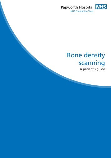 Bone density scanning - Papworth Hospital