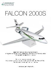 Falcon 2000S - Papercraft Instructions - Dassault Aviation