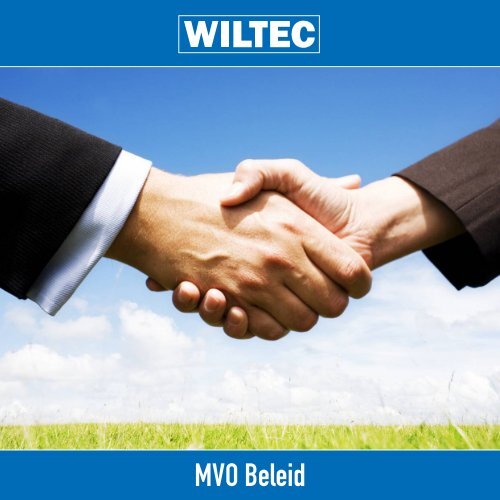 MVO Beleid - Wiltec