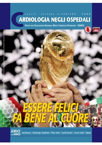 Cardiologia negli Ospedali (luglio-ottobre 2006 nÂ° 152/153) - Anmco