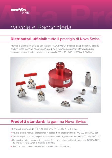 Alta Pressione - Interfluid S.r.l..