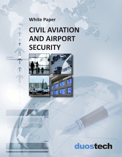 civil aviation and airport security white paper - Duos Technologies