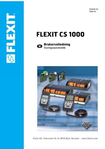 Brukerveiledning styringsautomatikk CS1000 - Flexit