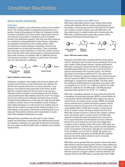 Thermo Scientific Pierce Crosslinking Technical Handbook