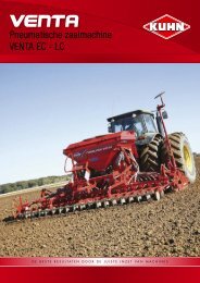 Pneumatische zaaimachine VENTA EC - LC - Kuhn