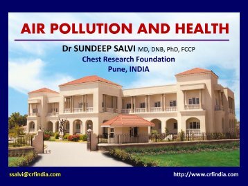 Sundeep Salvi - C4 - AIR POLLUTION AND HEALTH