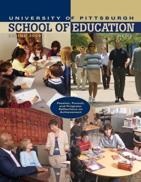 Spring 2009 - School of Education - University of Pittsburgh