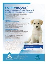 Puppyboost termÃ©kismertetÅ - VITAMED