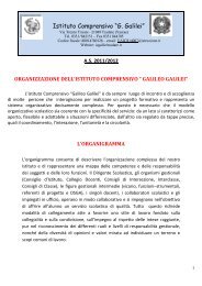 Organigramma 2011-2012 - I.C. âG. Galileiâ Tradate