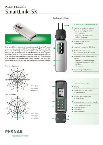 SmartLink SX Produkt-Information - Phonak