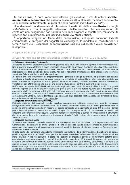 STRUMENTI PER IL CICLO DELLA REGOLAZIONE - Governo Italiano