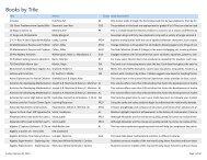 View Math Library Resource List by Title - Bayh College of Education