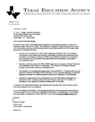 Uhc.A 6v. - TEA - Home School Information - Texas Education Agency