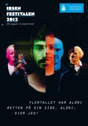 Ibsenfestivalen 2012 - Nationaltheatret