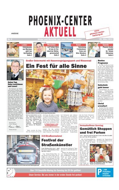 Ein Fest für alle Sinne - Phoenix-Center, Hamburg