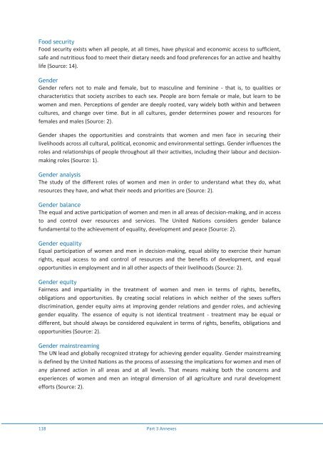 Gender and climate change research in - FAO