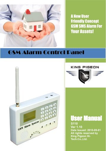 GSM Alarm Control Panel - Microdata Finland Oy