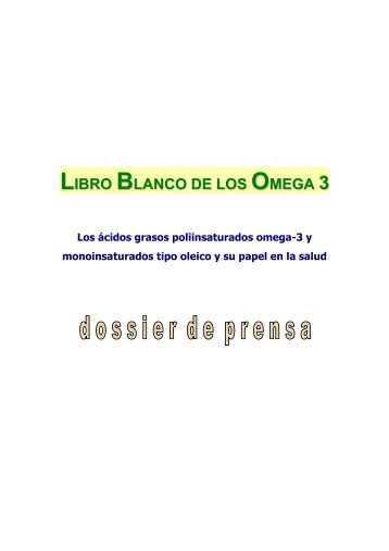 El libro blanco de los Omega 3 (PDF) - Incainchi.com.pe